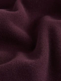 Jassen En Jacks|Next - Soft Touch Quarter Zip Neck Fleece Bordeauxrood