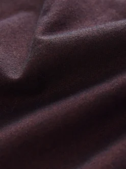 Formele Overhemden|Next Bordeauxrood - Soft Touch Oxford Long Sleeve Shirt