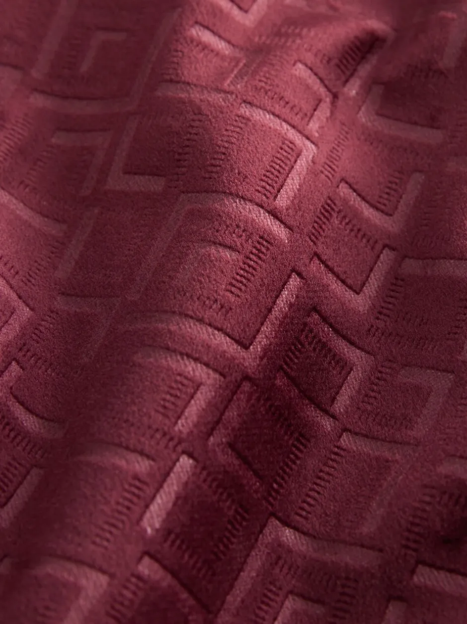 Kostuums En Herenvesten|Next - Textured Velvet Blazer (3-16yrs) Bordeauxrood