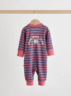 Babypakjes En Babypyjama's*Next Bordeauxrood - Verpakking van 3 babypyjama's (0 mnd-3 jr)
