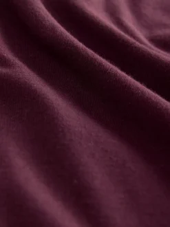 Poloshirts|Next Bordeauxrood/antracietgrijs/Ecru Crème - Set van 3 jersey poloshirts met korte mouwen