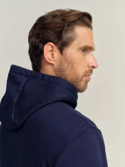 Sweaters En Hoody´S|Sweaters En Hoody´S|Next - Pullover-hoody - Sweatshirt met colourblocking Bordeauxrood/Marineblauw/Ecru Wit