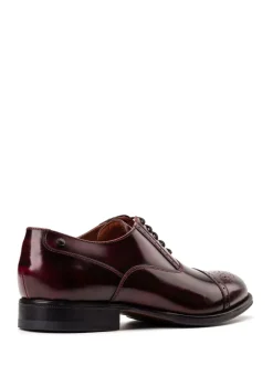 Schoenen*Base London - Franklin Toe Cap Oxford Shoe Bordo Red