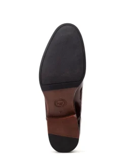 Schoenen*Base London - Franklin Toe Cap Oxford Shoe Bordo Red
