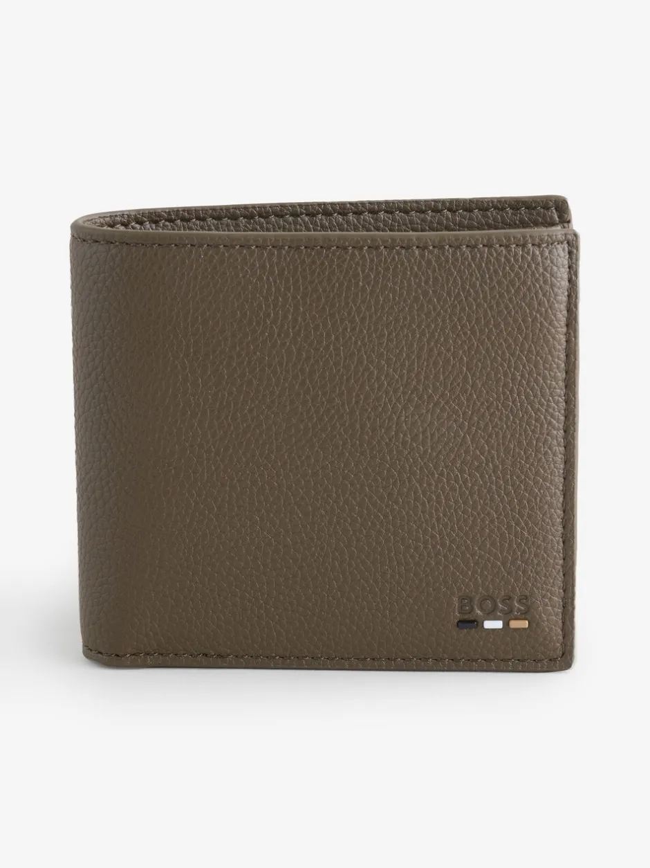Portemonnees|BOSS Ray Signature Logo Billfold Wallet