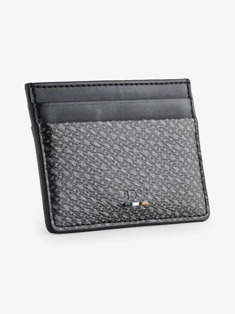 Portemonnees|BOSS Ray Signature Logo Billfold Wallet