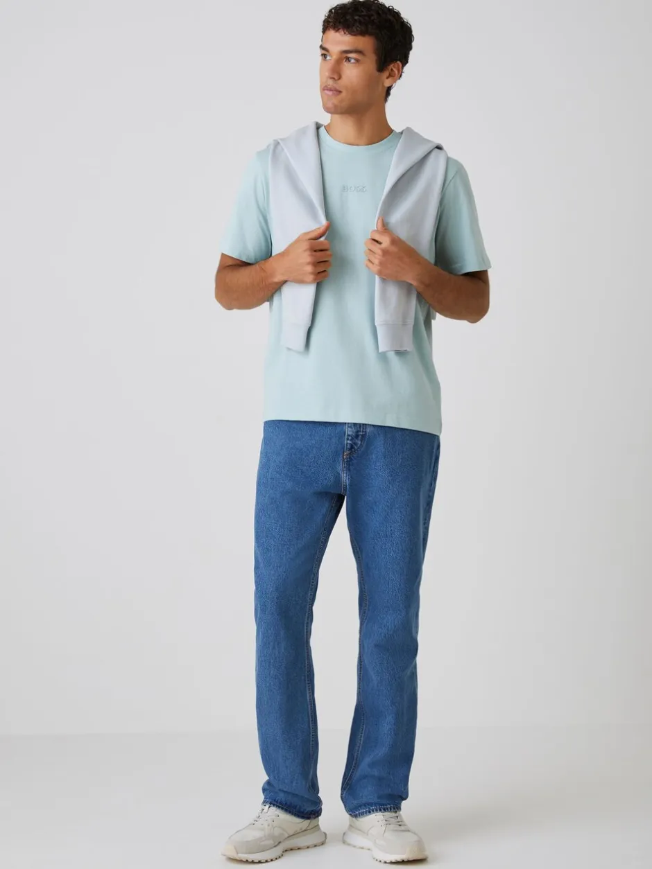 Badkleding*BOSS Vibe Printed Swim T-shirt
