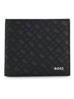 Portemonnees|BOSS Zair Signature Logo Billfold Wallet