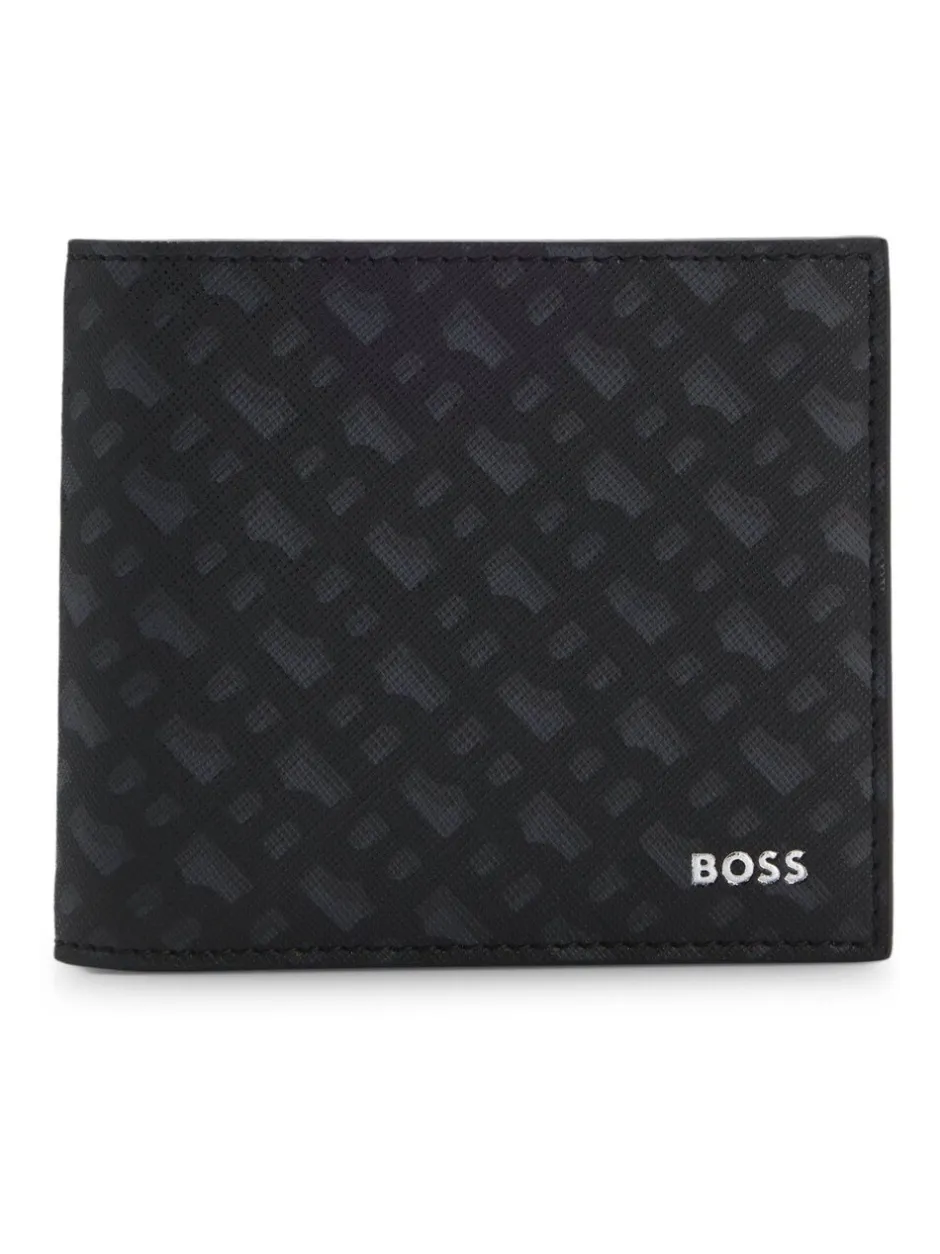 Portemonnees|BOSS Zair Signature Logo Billfold Wallet