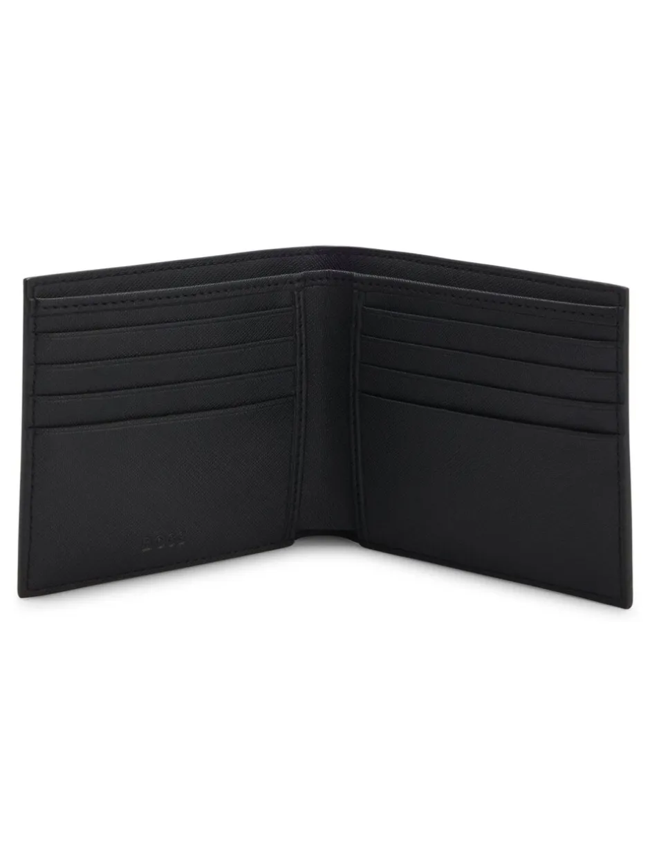 Portemonnees|BOSS Zair Signature Logo Billfold Wallet