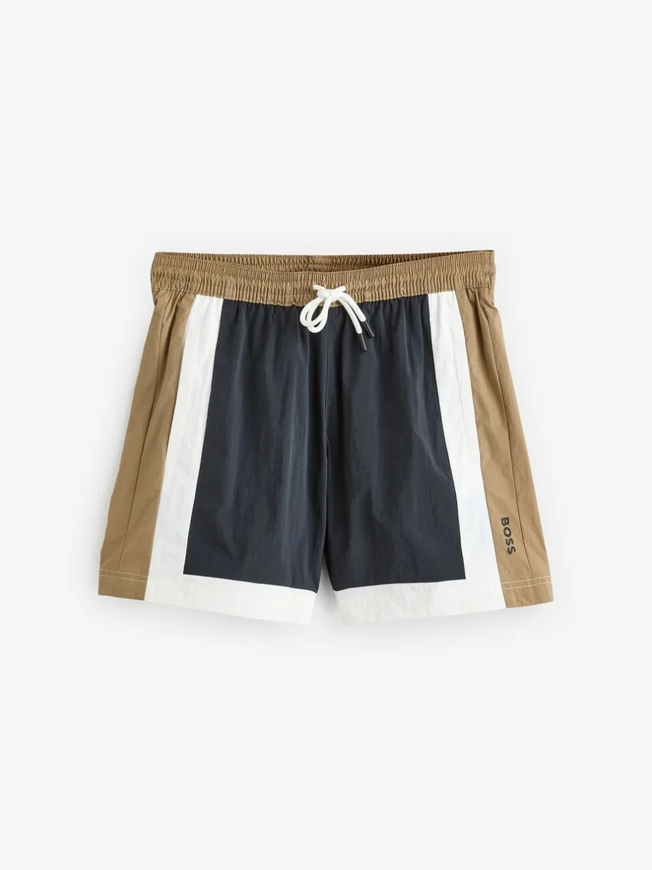 Badkleding*BOSS Zwemshorts met kleurvlakken