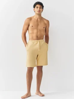 Shorts|Next Boter Geel - Cotton Blend Brushed Jersey Shorts