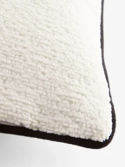 Kussentjes En Plaids|Kussentjes En Plaids|Next Boucle Chenille Textured Kussentje Ivoor
