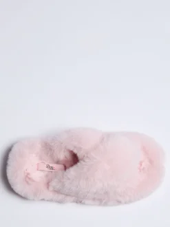 Pantoffels|Boux Avenue Ridge Sole Cross Band Slippers