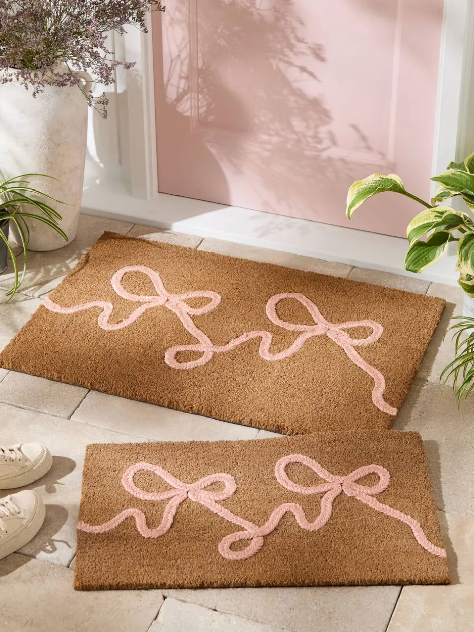 Deurmatten|Vloerkleden En Lopers*Next Braided Bow Coir Doormat Natuurlijk