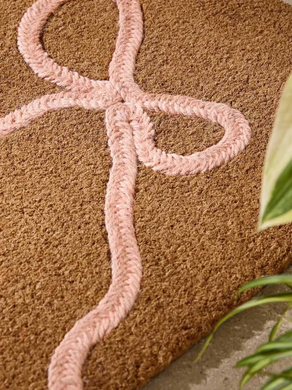 Deurmatten|Vloerkleden En Lopers*Next Braided Bow Coir Doormat Natuurlijk