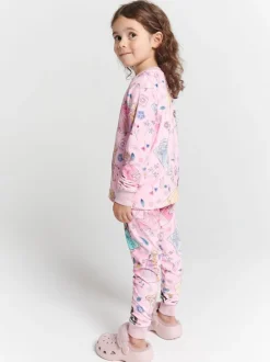 Nachtkleding En Pyjama's|Pyjama's|Brand Threads Disney Princess Fleece Pyjamas Set