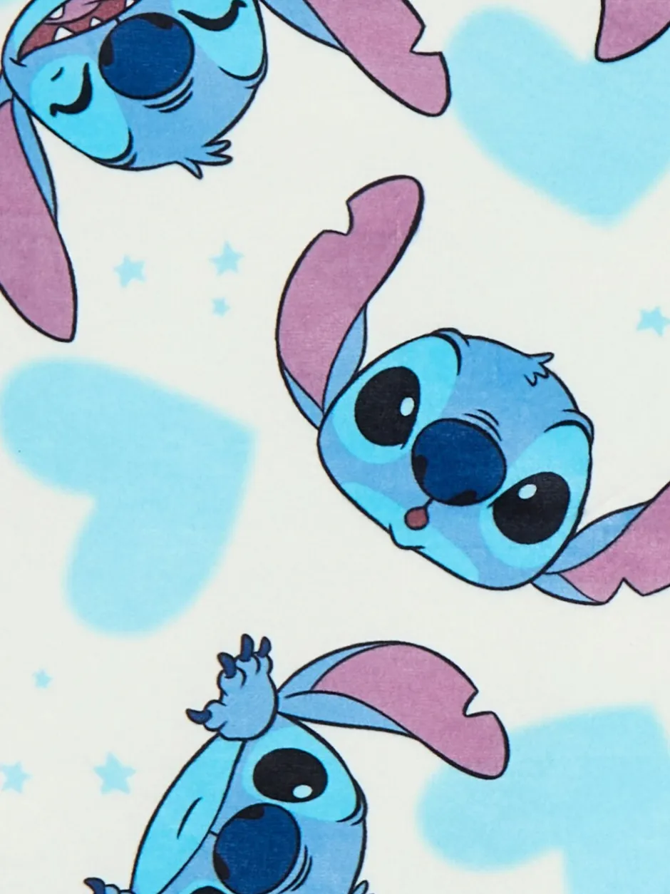 Nachtkleding En Pyjama's|Pyjama's|Brand Threads Girls Disney Stitch Divine Fleece Pyjamas Set
