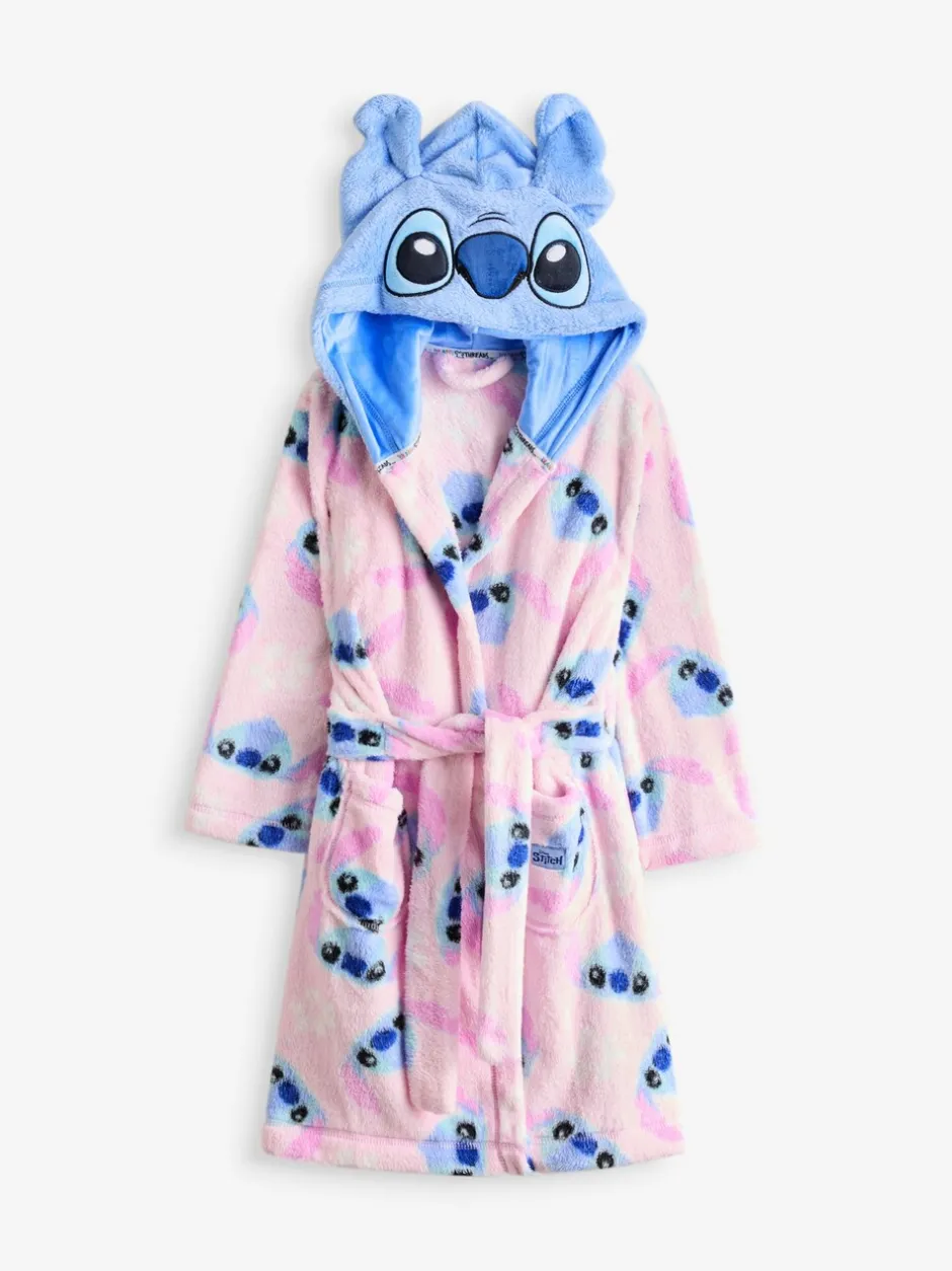 Kamerjassen|Brand Threads Girls Disney Stitch Dressing Gown
