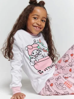 Nachtkleding En Pyjama's|Pyjama's*Brand Threads Girls Hello Kitty Pyjamas Set