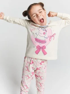 Nachtkleding En Pyjama's|Pyjama's|Brand Threads Peppa Pig Girls Pyjamas Set