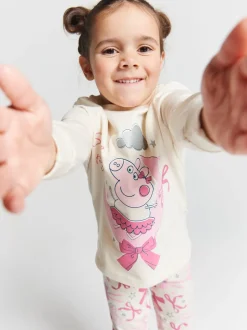 Nachtkleding En Pyjama's|Pyjama's|Brand Threads Peppa Pig Girls Pyjamas Set