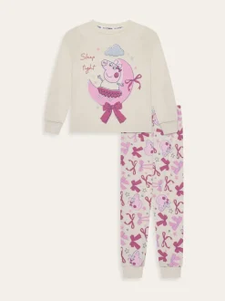 Nachtkleding En Pyjama's|Pyjama's|Brand Threads Peppa Pig Girls Pyjamas Set