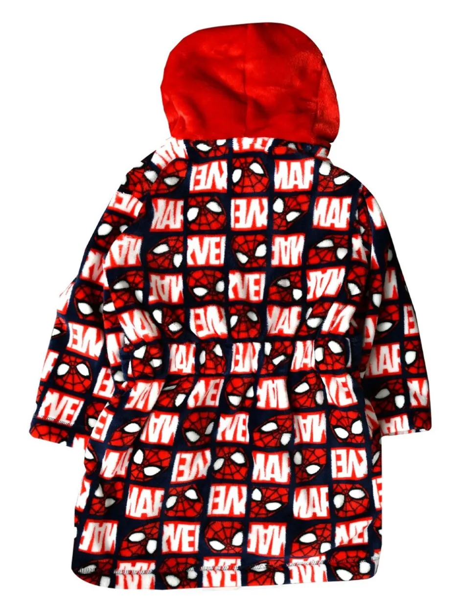 Kamerjassen|Brand Threads Spiderman kamerjas met capuchon voor jongens