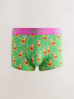 Ondergoed|Ondergoed|Next - Verpakking van 5 - 5 Hipsterboxershorts Bright Food Print