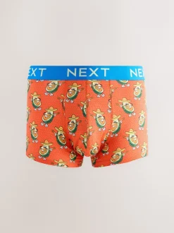 Ondergoed|Ondergoed|Next - Verpakking van 5 - 5 Hipsterboxershorts Bright Food Print