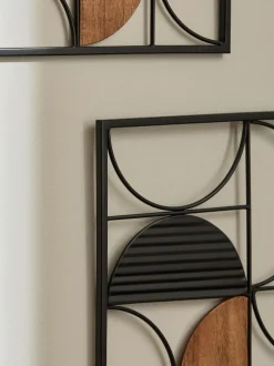 Canvassen En Kunst Voor Aan De Wand*Next Brons-metalen abstracte kunst voor aan de wand
