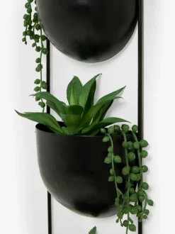 Kunstbloemen|Next Bronx plantenpottenwandrek met kunstplanten