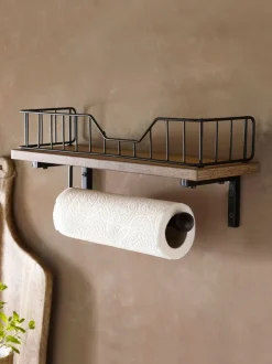 Keukenopslag|Next Bronx Shelf and Kitchen Roll Holder