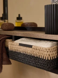Spiegels|Badkameraccessoires|Next Bronx wandplank badkamer spiegel