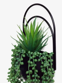 Kunstbloemen|Next Bronx wandplaquette met kunstplanten