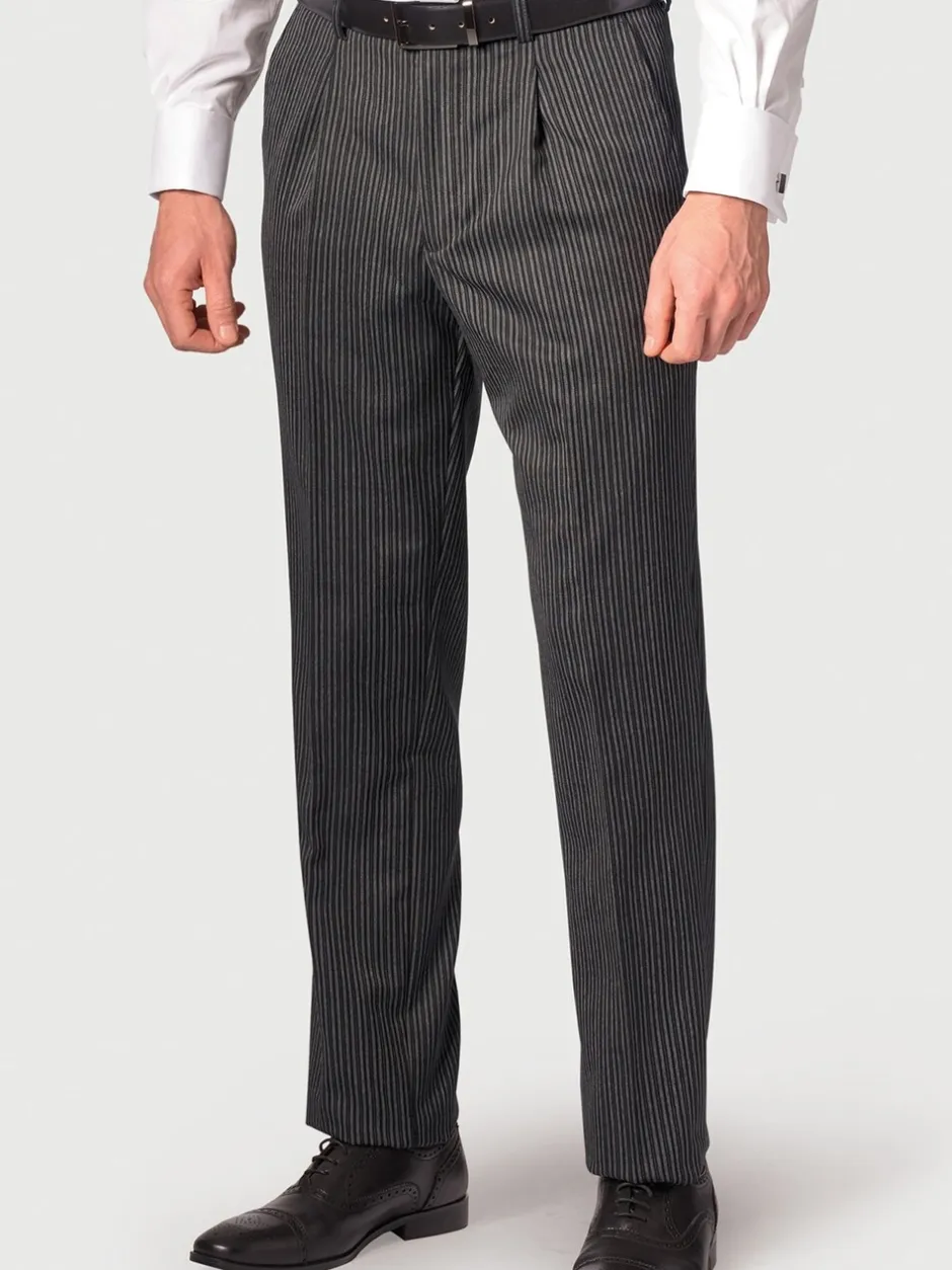 Formele Broek*Brook Taverner Morning Suit Striped Trousers