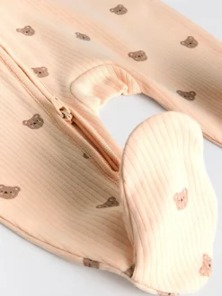 Babypakjes En Babypyjama's*Next Bruin - 4 Pack Baby-pyjama's met tweewegrits (0mnd -2jr)