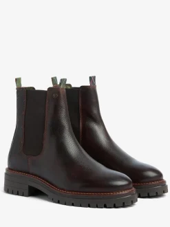 Boots*Barbour - ® Evie leren Chelsea-laars Bruin