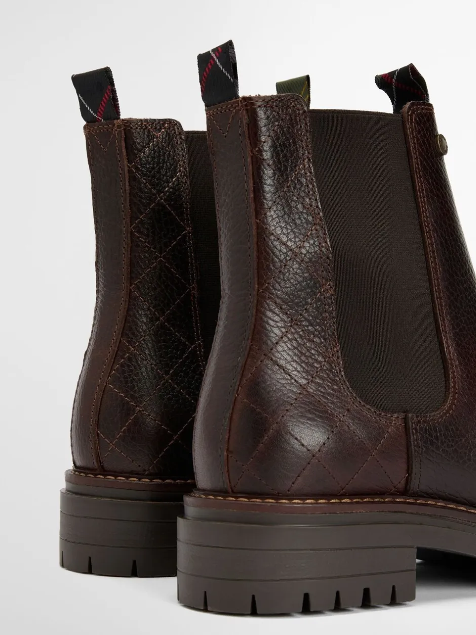 Boots*Barbour - ® Evie leren Chelsea-laars Bruin