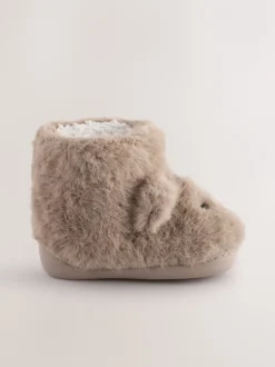 Pantoffels*Next Bruin - Bear Warm Lined Slipper Boots