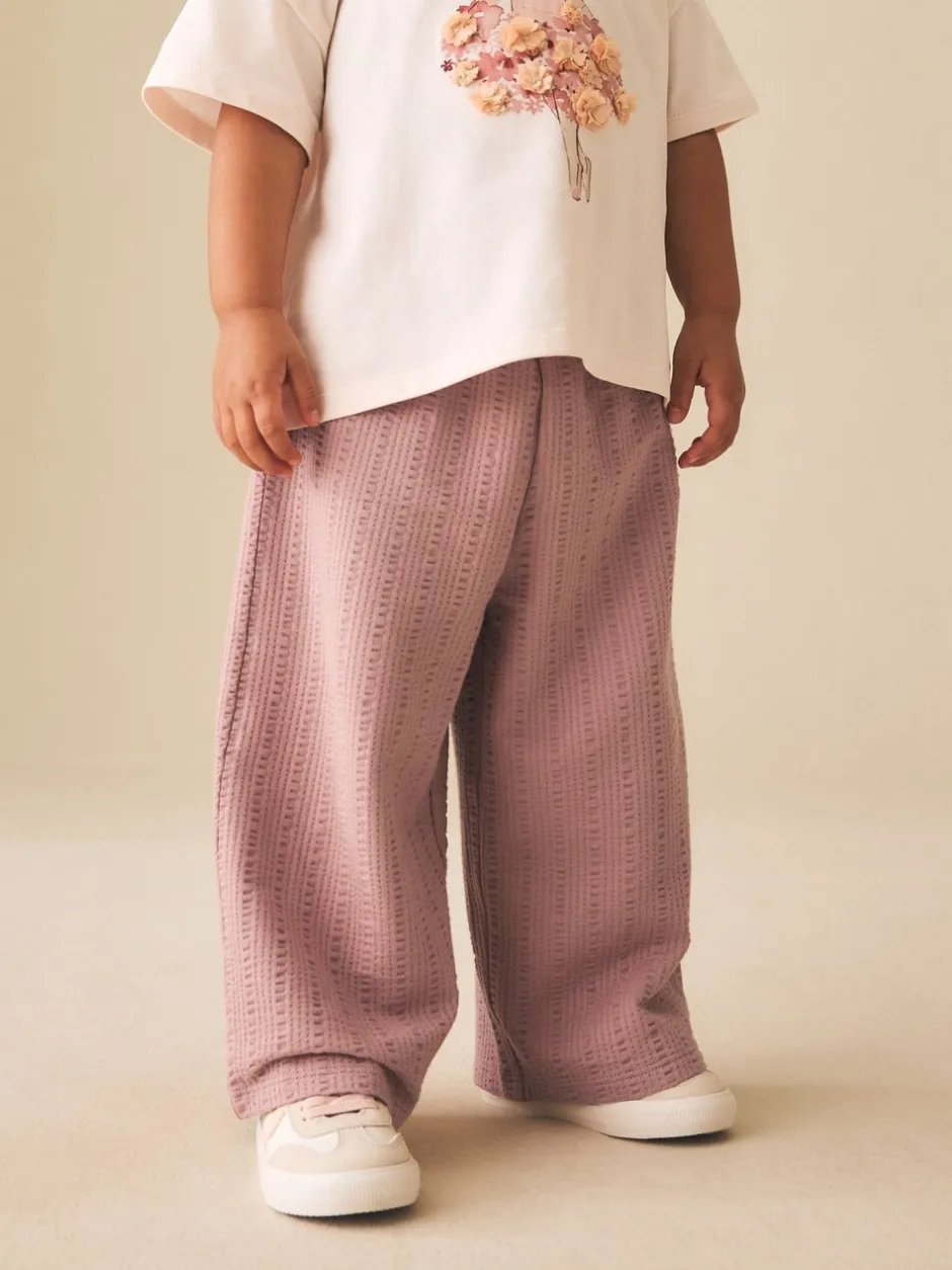 Broeken En Leggings*Next - Broek met wijde pijpen (3mnd -7jr) Bruin