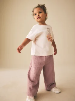 Broeken En Leggings*Next - Broek met wijde pijpen (3mnd -7jr) Bruin