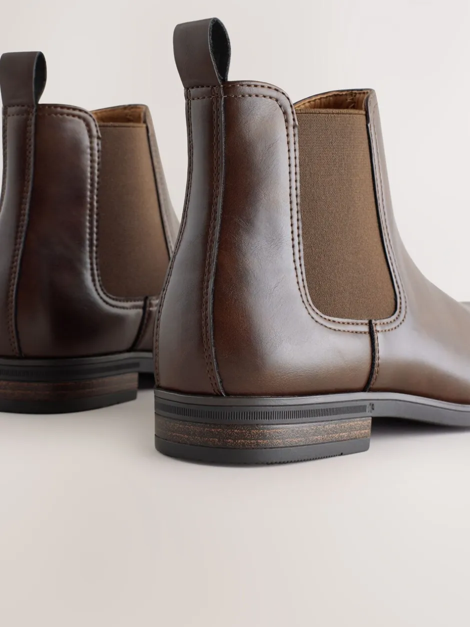 Boots*Next - Chelsea laarzen Bruin