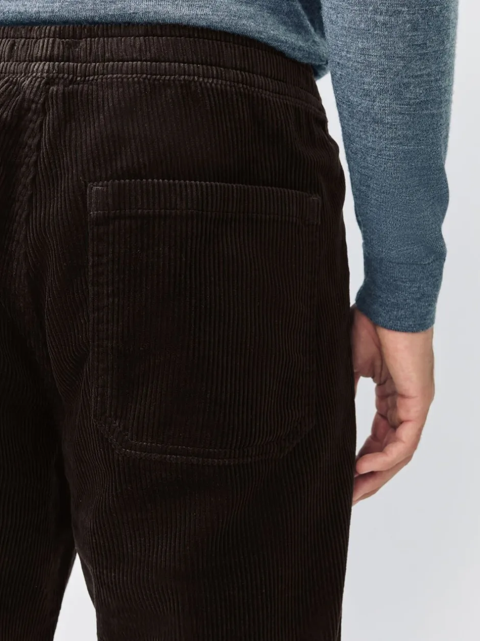 Broeken En Chino's|Next - Corduroy Joggers Bruin