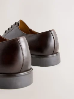 Schoenen|Formele Schoenen|Next - Derby schoenen Bruin