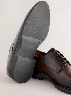 Schoenen|Formele Schoenen|Next - Derby schoenen Bruin