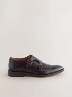Schoenen|Formele Schoenen|Next Bruin - Double Monk Shoes