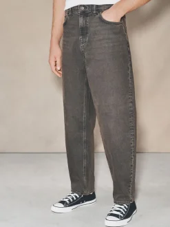 Jeans|Next - EDIT Barrel Fit Jeans Bruin
