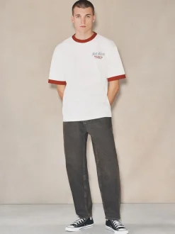 Jeans|Next - EDIT Barrel Fit Jeans Bruin