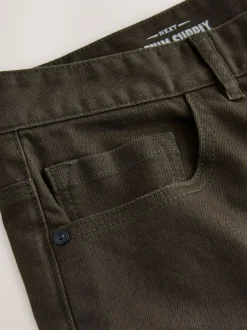 Jeans|Next Bruin - Enkele - Slim fit klassieke stretchy jeans